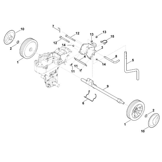 Picture of B - Chassis HB 445.1