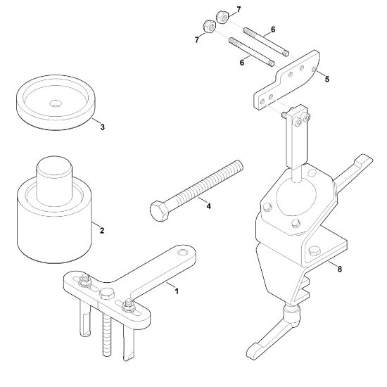 Picture of I - Special tool HB 445.1