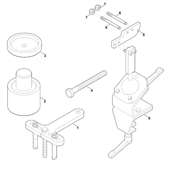 Picture of I - Special tool HB 445.1 R