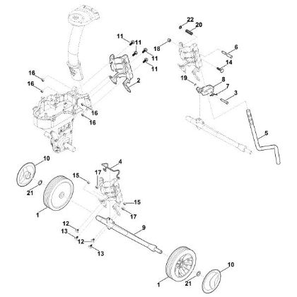 Picture of B - Chassis HB 445.2