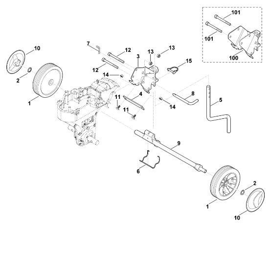 Picture of B - Chassis HB 560.0