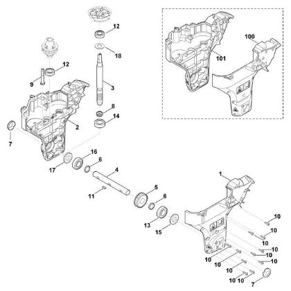Picture of E - Gear head HB 585.0