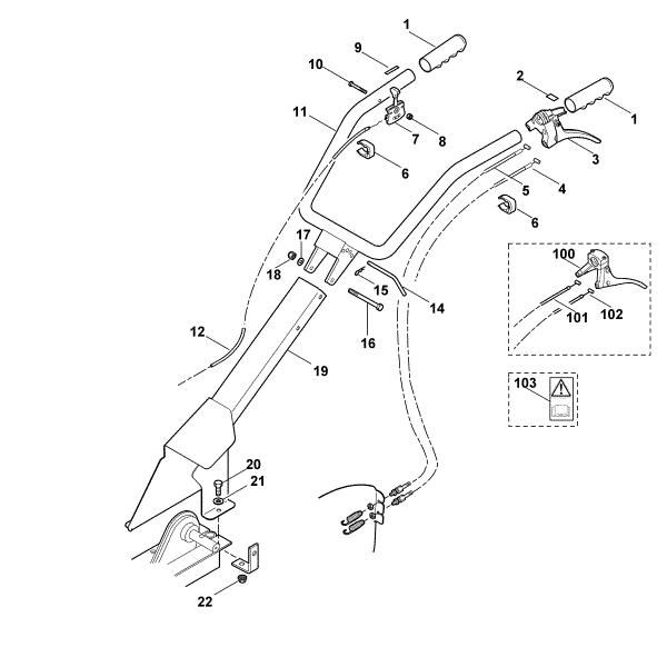 Picture of A - Handle VH 440