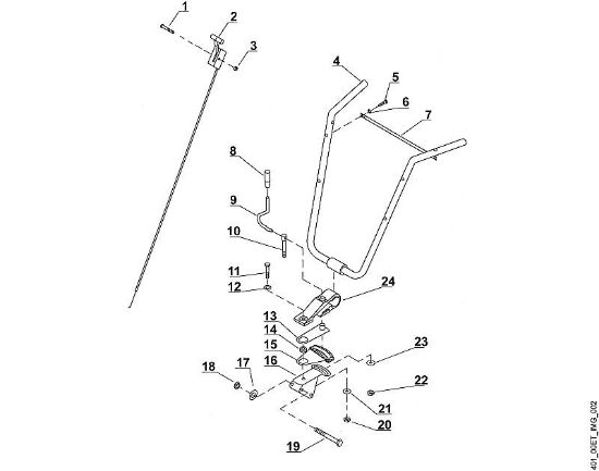 B - Handle VH VH 550 brand Viking