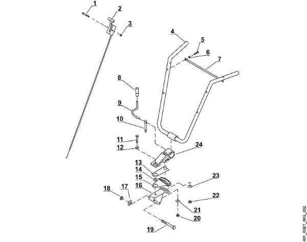B - Handle VH VH 550 brand Viking