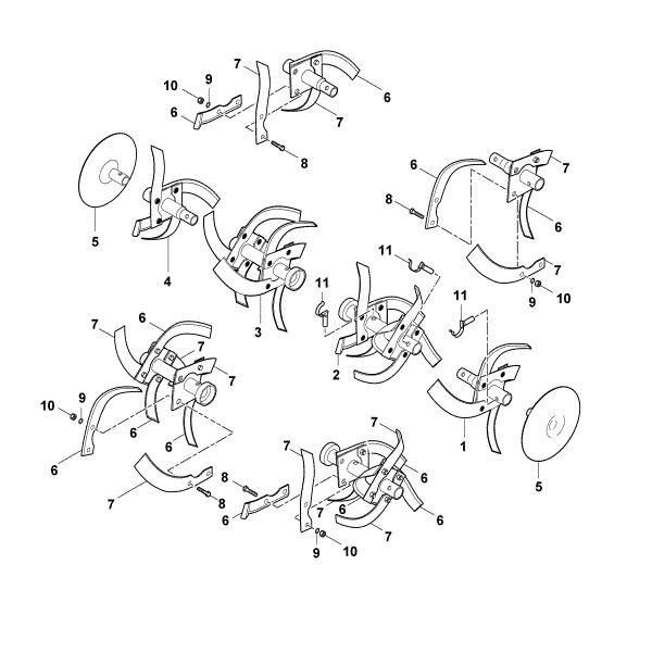 Picture of E - Hoe assy. VH 600
