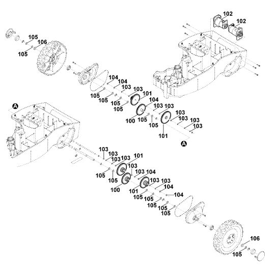 Picture of D1 - Wheel drive MI 322.0 C