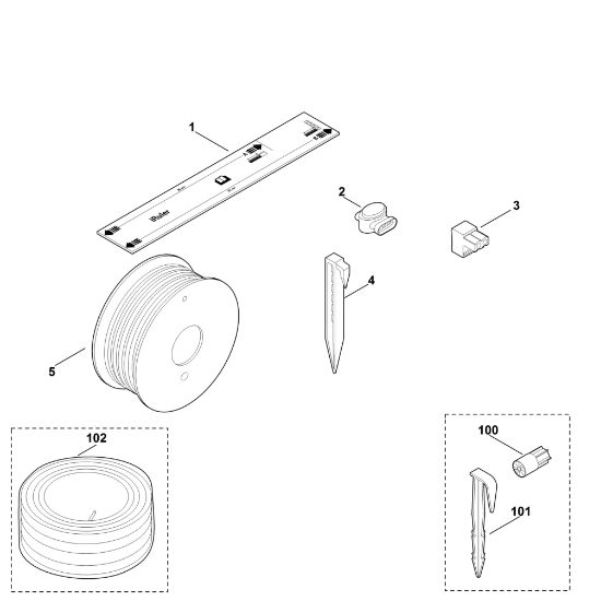 Picture of G - Installation material MI 322.0 C