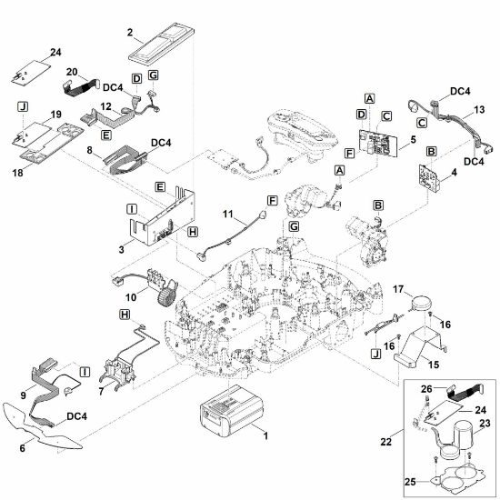Picture of E - Electric equipment MI 632.1 M