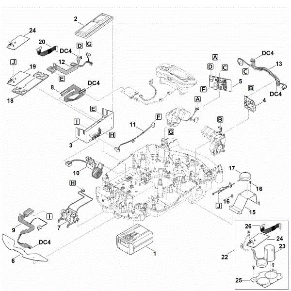 Picture of E - Electric equipment MI 632.1 M