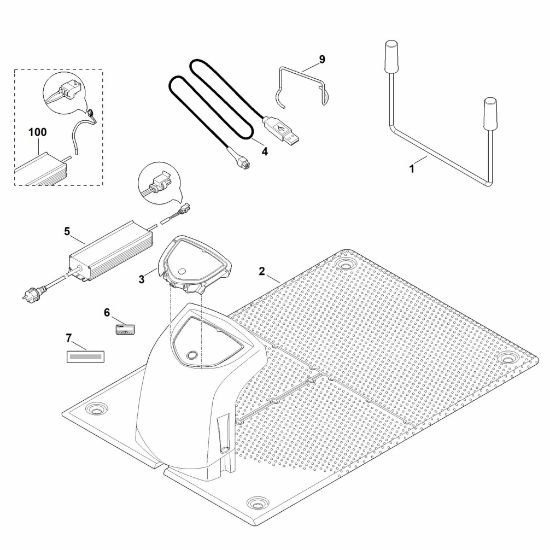 Picture of H - Special tool MI 632.1 P