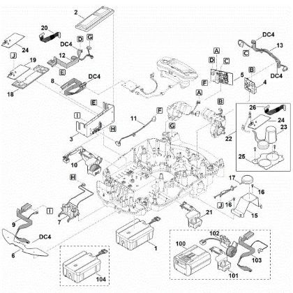 Picture of E - Electric equipment MI 632.1 PC