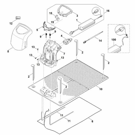 Picture of F - Docking station MI 632.1 PC
