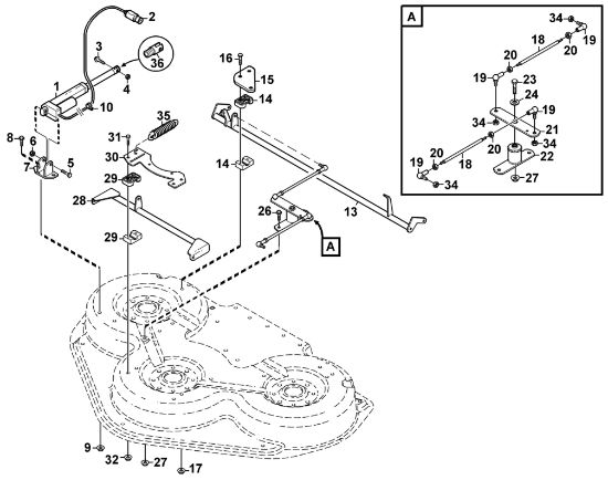 Picture of C - Height adjustment (electrical) AME 849 HD