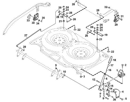 Picture of B - Height adjustment AMM 436