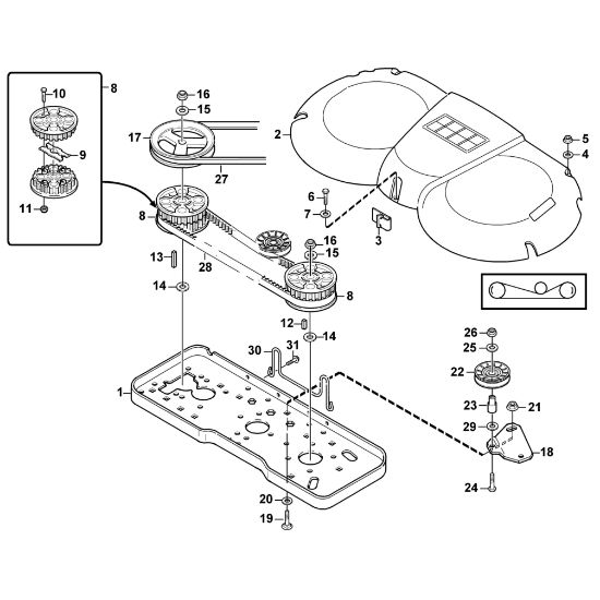 Picture of D - Blade drive AMM 442