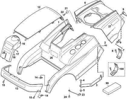 Picture of A - Cover MF 440