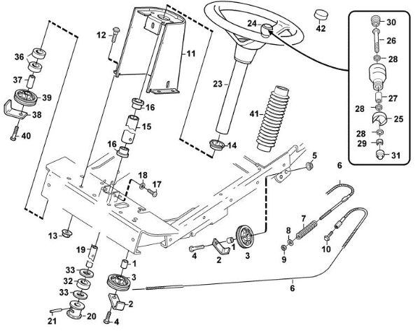 Picture of E - Steering MF 440