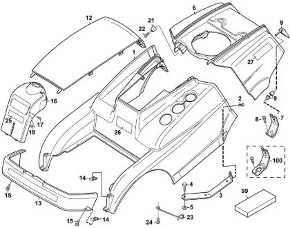 Picture of A - Cover MF 460