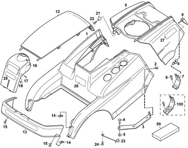 Picture of A - Cover MF 460