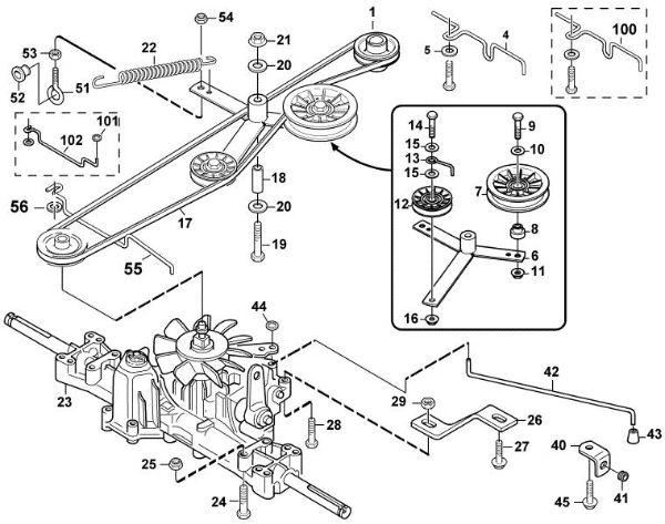 Picture of J - Transmission MF 460