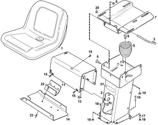 Picture of E - Seat MF 860
