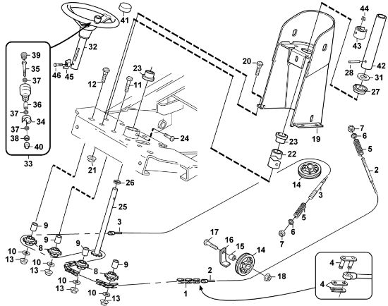 Picture of F - Steering MF 860