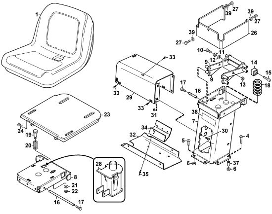 Picture of E - Seat MF 880
