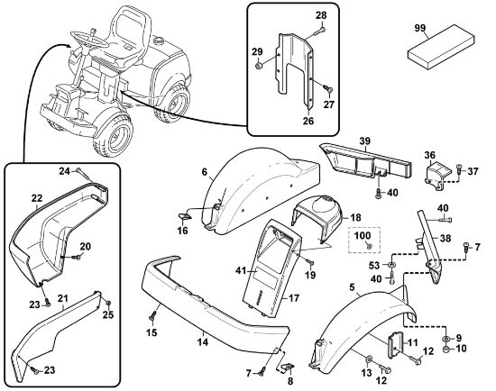 Picture of A - Moulding - 1 MF 890 PRO
