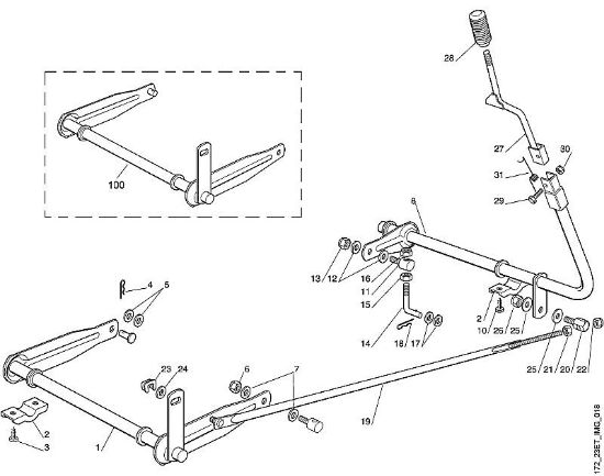 G - Height adjustment MR MR 340 brand Viking