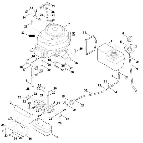 Picture of G - Engine, tank MT 4097.1 S