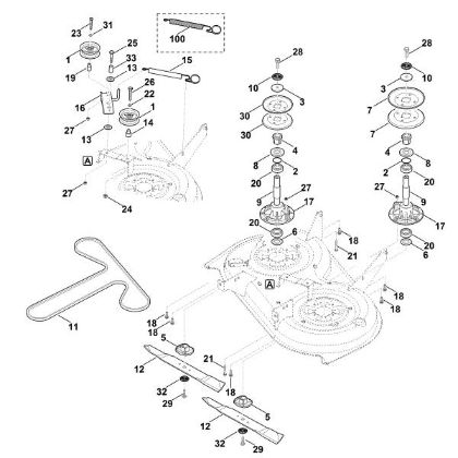 Picture of L - Blade drive MT 4097.1 S