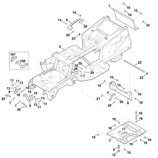 Picture of A - Frame MT 4097.1 SX