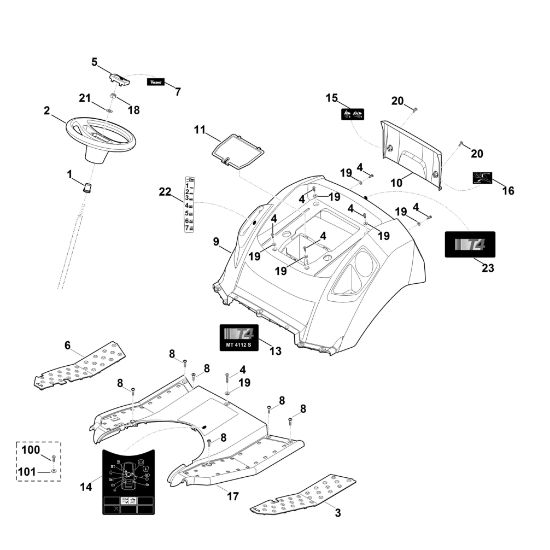 Picture of C - Cover MT 4112.0 S