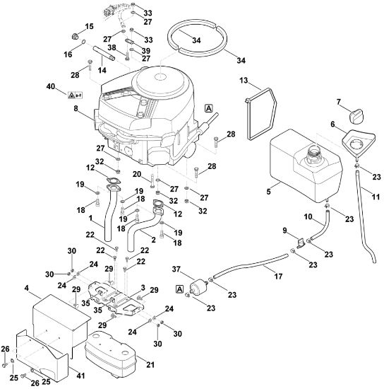 Picture of G - Engine, tank MT 4112.0 SZ