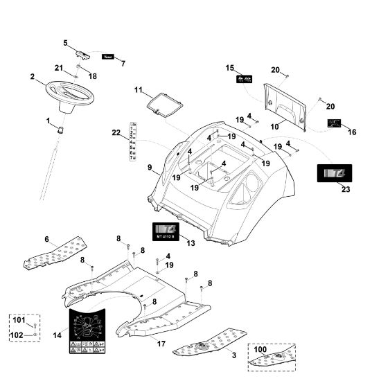 Picture of C - Cover MT 4112.1 S
