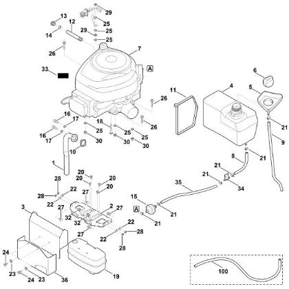 Picture of I - Engine, tank MT 5097.0 C