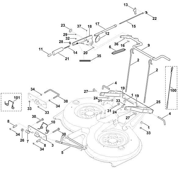 Picture of M - Height adjustment MT 5097.0 C