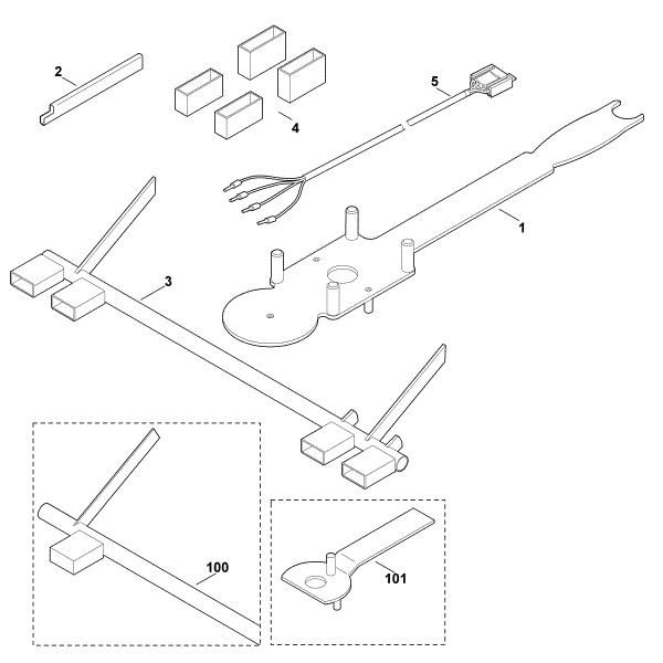 Picture of U - Special tool MT 5097.0 C