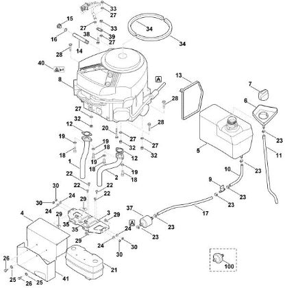 Picture of I - Engine, tank MT 5097.0 Z