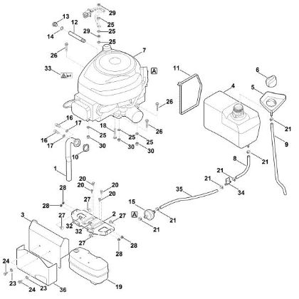 Picture of H - Engine, tank MT 5097.1