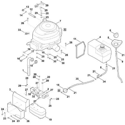 Picture of H - Engine, tank MT 5097.1 C