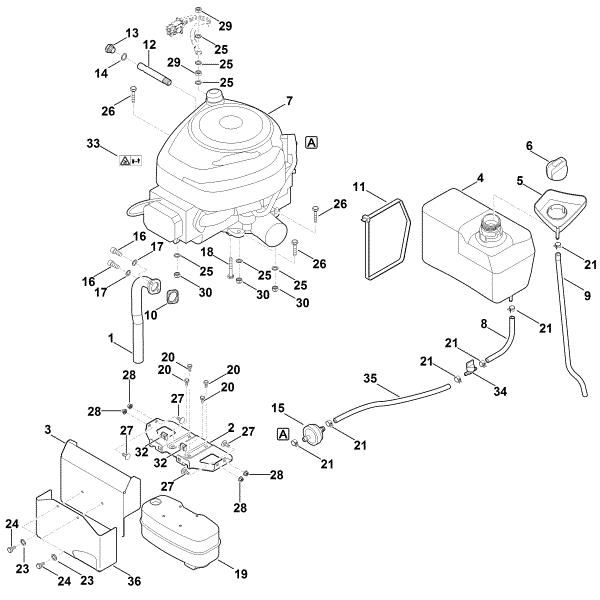 Picture of H - Engine, tank MT 5097.1 C