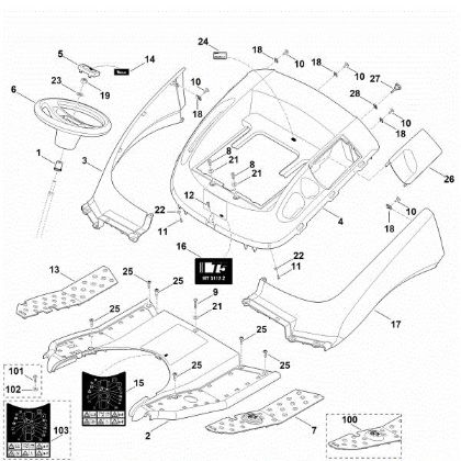 Picture of C - Cover MT 5112.1 Z