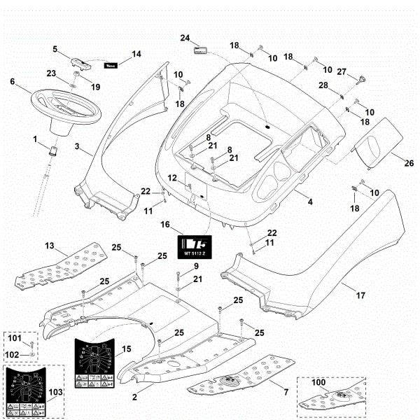 Picture of C - Cover MT 5112.1 Z