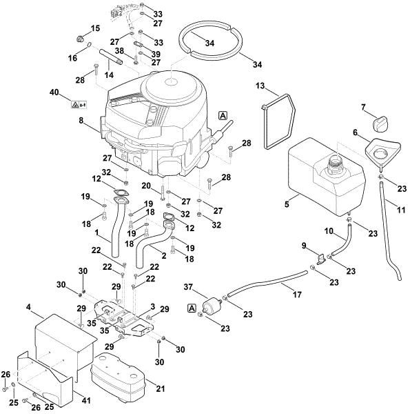 Picture of H - Engine, tank MT 5112.1 Z