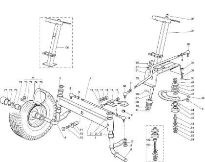 Picture of C - Steering MT 540