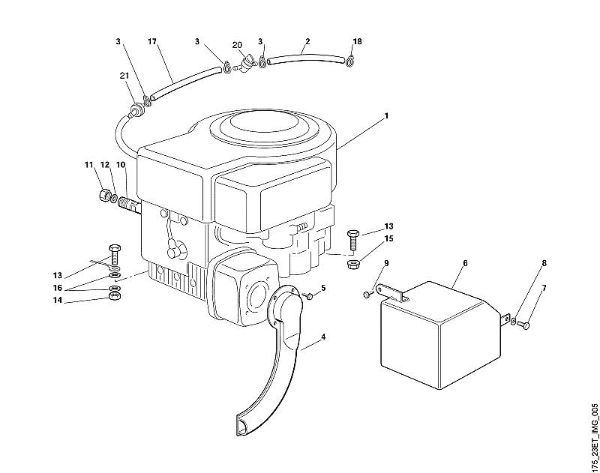 E - Engine MT MT 540 brand Viking