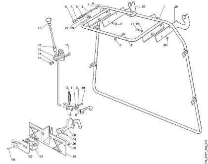 J - Grass catcher bag - 1 MT MT 540 brand Viking