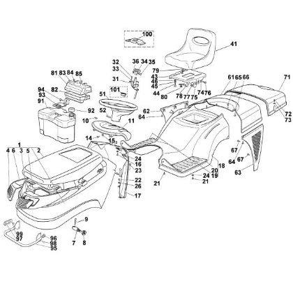 Picture of B - Cover MT 545